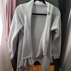 Light blue knit sweater sz sm